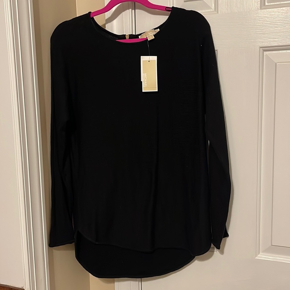Black Michael Kors sweater size M NEW